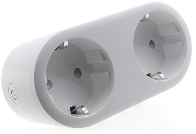iQtech SmartLife WS017, Wi-Fi 2x zásuvka, 16 A