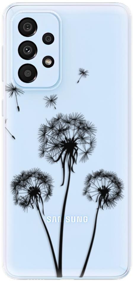 iSaprio Three Dandelions - black pro Samsung Galaxy A33 5G