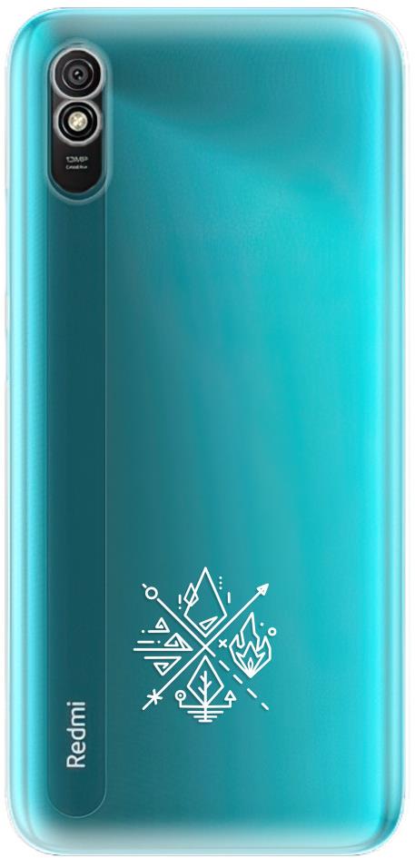 iSaprio čiré pouzdro - Elements - Xiaomi Redmi 9A