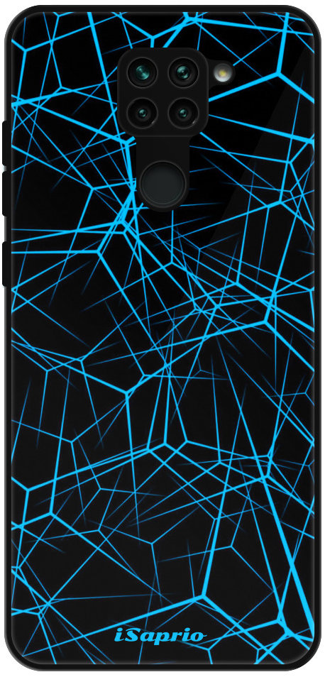 iSaprio Lesklé pouzdro Abstract Outlines 12 - Xiaomi Redmi Note 9