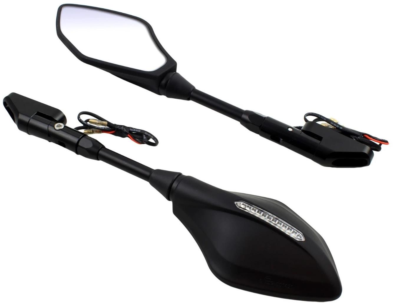 SEFIS Optic Supersport zrcátka s integrovanými LED blinkry