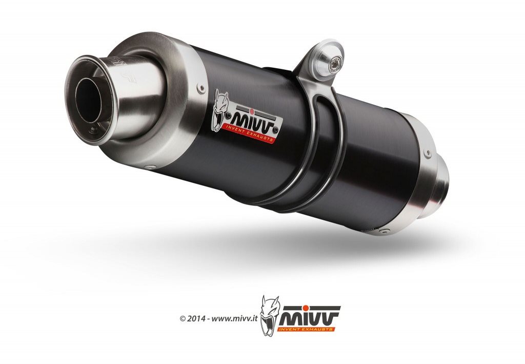 Mivv GP Black Stainless Steel pro Honda CB 500 F (2016 >)