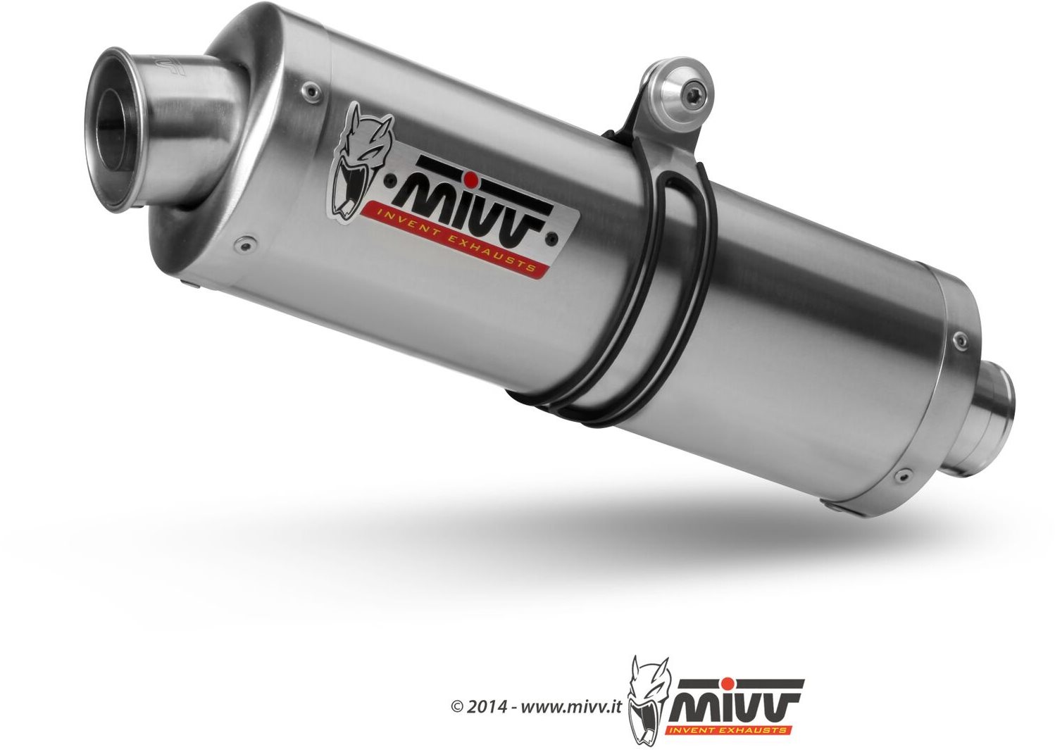 Mivv Oval Stainless Steel pro Kawasaki ER 500 (1997 > 2006)