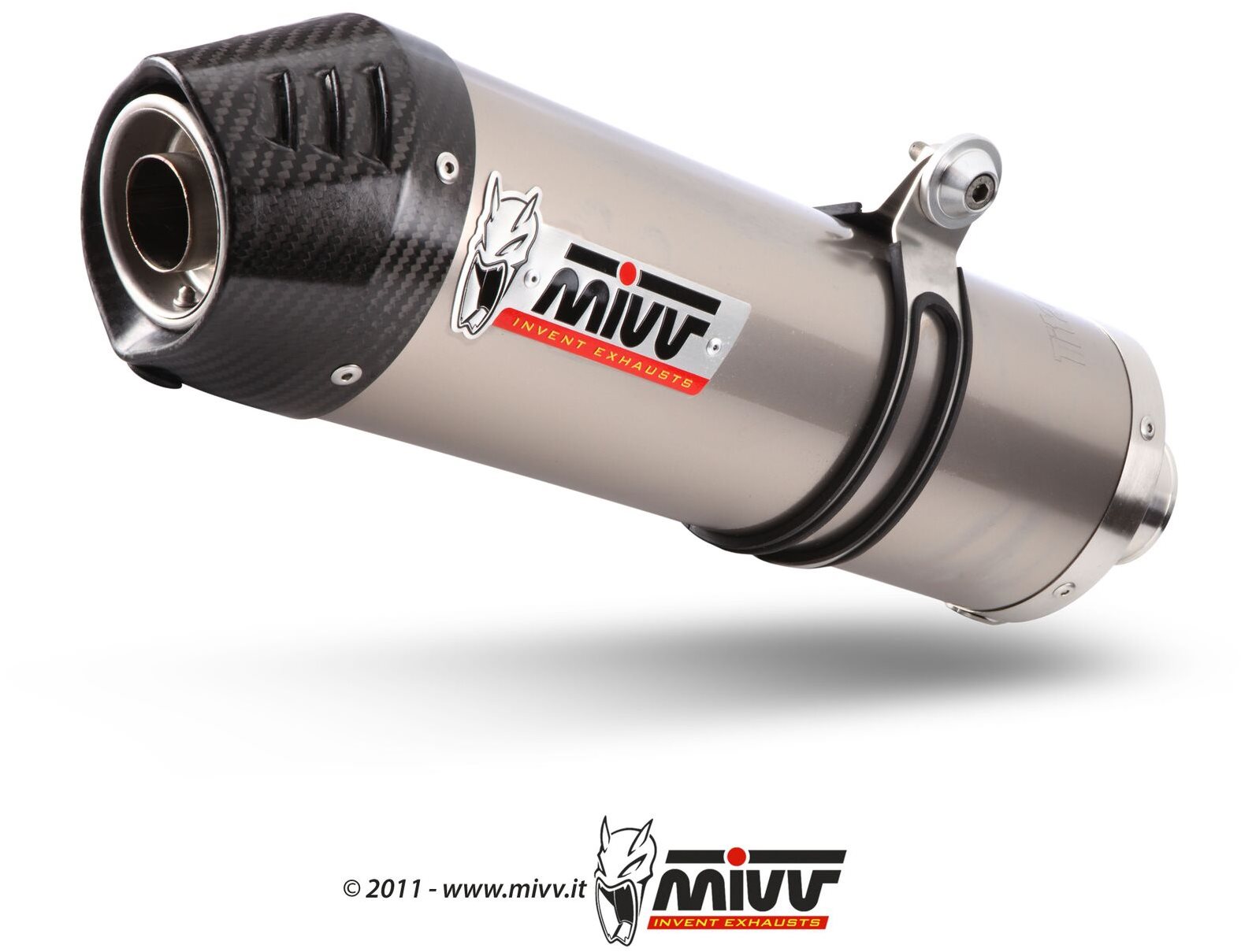 Mivv Oval Titanium / Carbon Cap Big pro Yamaha XT 1200 Z Super Ténéré (2010 >)