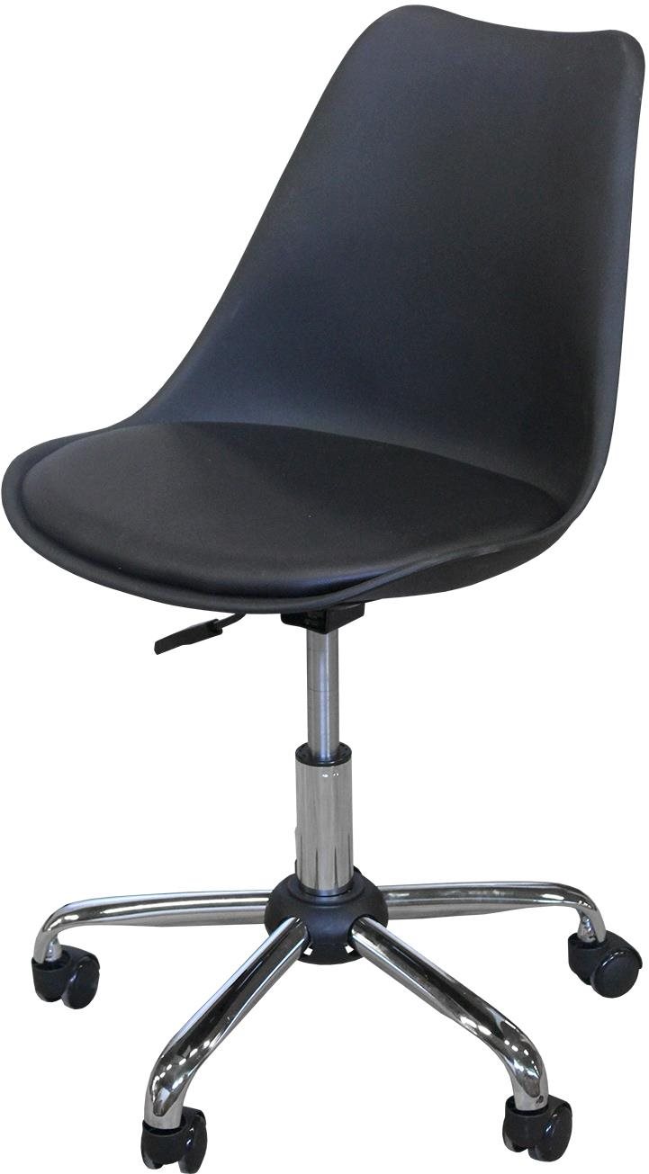 Židle IDEA NÁBYTEK Prado černá v kancelářském prostředí