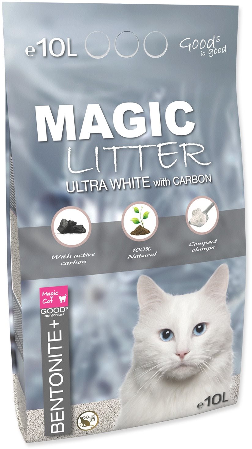 Roztržený obal - Stelivo pro kočky Magic Cat Kočkolit Magic Litter