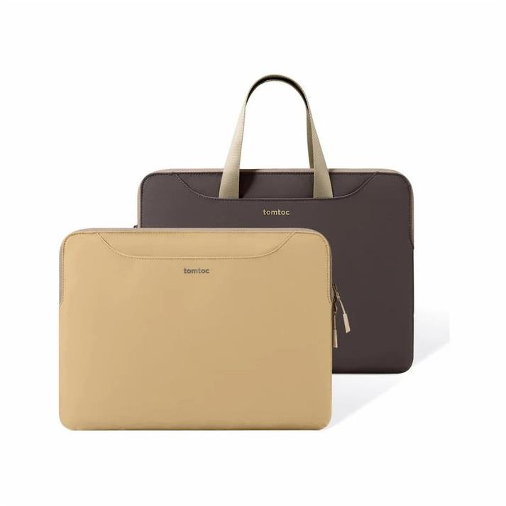 tomtoc Light-A21 Dual-color Slim Laptop Handbag 13,5'', Cookie