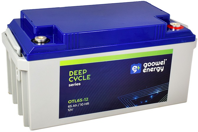 GOOWEI ENERGY OTL65-12, baterie 12V, 65Ah, DEEP CYCLE