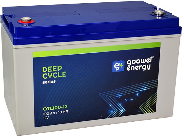 GOOWEI ENERGY OTL100-12, baterie 12V, 100Ah, DEEP CYCLE
