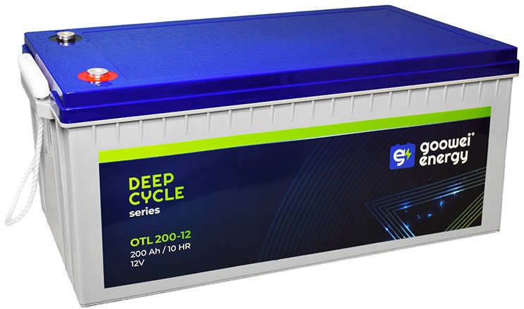 GOOWEI ENERGY OTL200-12, baterie 12V, 200Ah, DEEP CYCLE