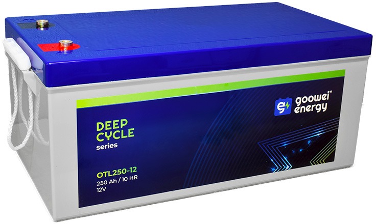 GOOWEI ENERGY OTL250-12, baterie 12V, 250Ah, DEEP CYCLE