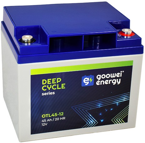 GOOWEI ENERGY OTL45-12, baterie 12V, 45Ah, DEEP CYCLE