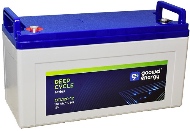 GOOWEI ENERGY OTL120-12, baterie 12V, 120Ah, DEEP CYCLE