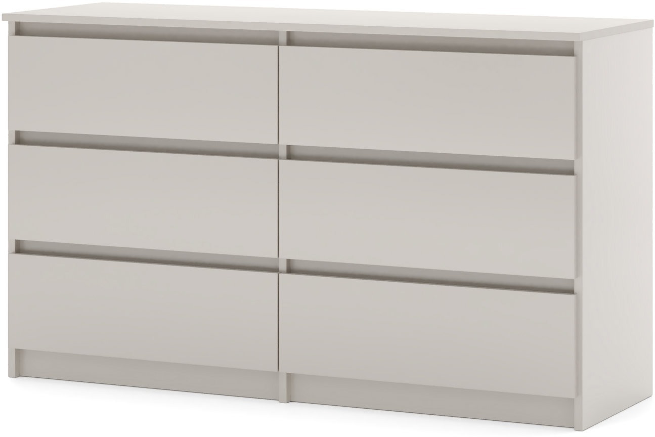 Komoda Simple dekor kašmír matná 6S 120