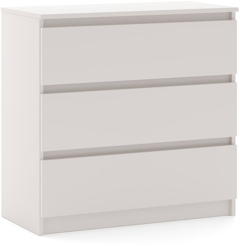 Komoda Simple dekor kašmír matný 3S 80