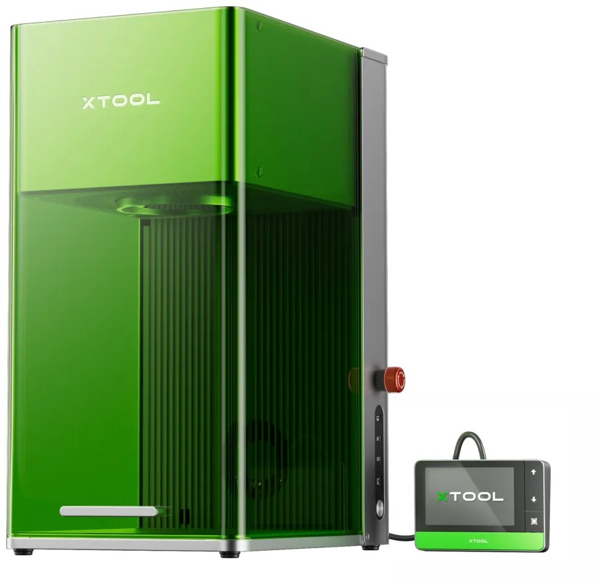 xTool F1 Ultra v mint green barvě - gravírovací a 3D tiskový stroj