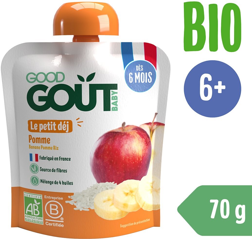 Good Gout BIO Jablečná snídaně 70 g